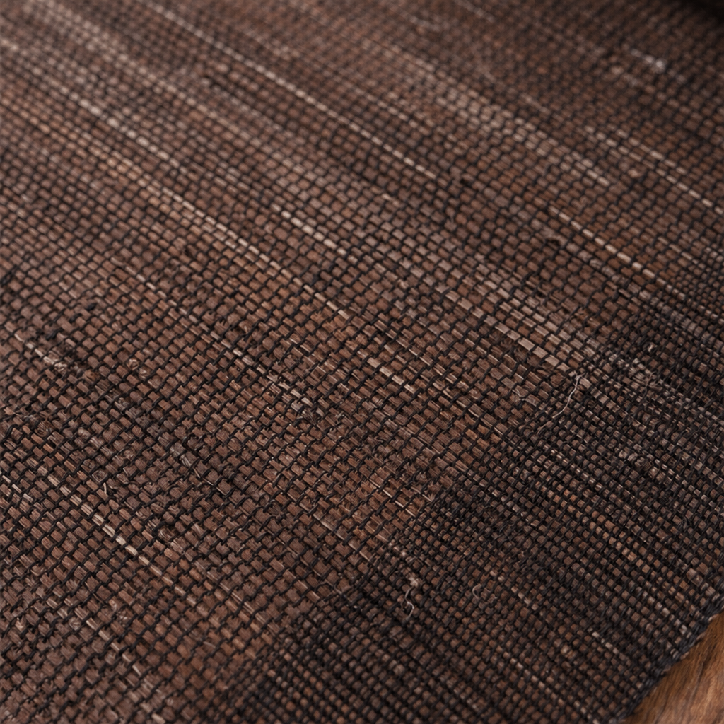 HemRitual Handwoven Natural Ramie Table Runner | Chinese Zen Style Tea Mat & Table Decor